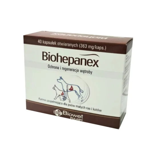 BIOWET Biohepanex 40 kapsułek