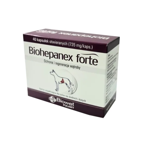 BIOWET Biohepanex forte 40 kapsułek