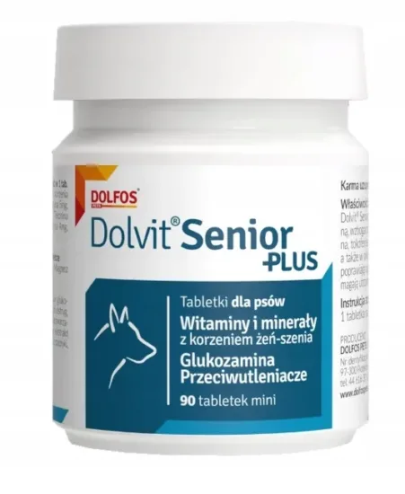 DOLFOS Senior Plus 90 tabletek Mini witaminy i minerały