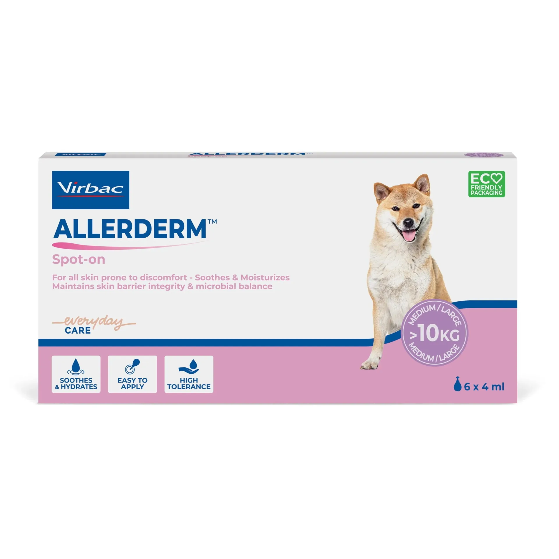 VIRBAC ALLERDERM SPOT-ON 4ml x 6 pies kot