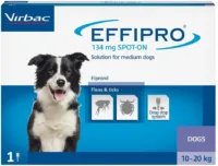 VIRBAC effipro M pies 1,34ml spot-on 10 - 20 kg 1 pipeta