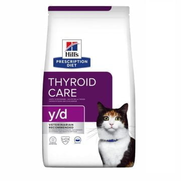 HILL'S Thyroid Care y/d 1,5kg zdrowie tarczycy kota