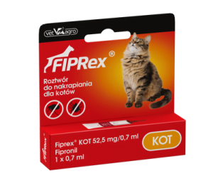 VET-AGRO Fiprex roztwór dla kotów 1szt