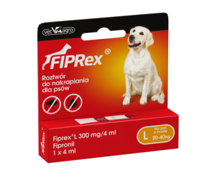 VET-AGRO Fiprex L 20-40kg roztwór dla psów 1szt
