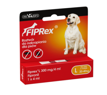 VET-AGRO Fiprex L 20-40kg roztwór dla psów 1szt