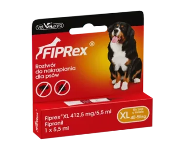VET-AGRO Fiprex XL 40-55kg roztwór dla psów 1szt