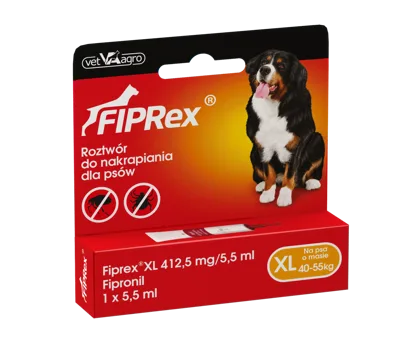 VET-AGRO Fiprex XL 40-55kg roztwór dla psów 1szt
