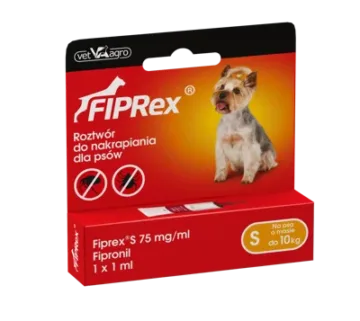 VET-AGRO Fiprex S do 10kg roztwór dla psów 1szt