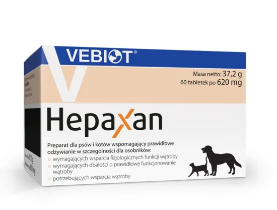VEBIOT hepaxan dog 60 tabletek