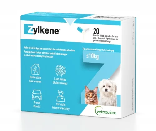 VETOQUINOL Zylkene 75mg 20 kapsułek