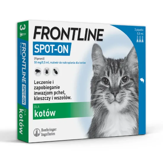 BOEHRINGER INGELHEIM frontline spot-on dla kotów