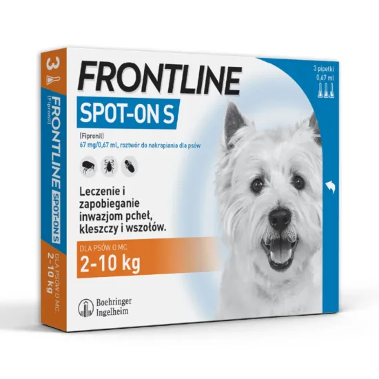 BOEHRINGER INGELHEIM frontline spot-on S 2-10kg
