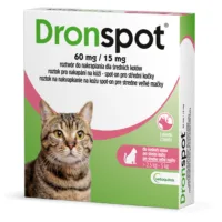 VETOQUINOL Dronspot krople dla kotów od 2,5kg do 5kg