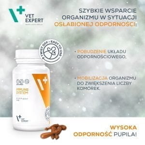 VET EXPERT Immune System 30 kapsułek odporność - obrazek 3