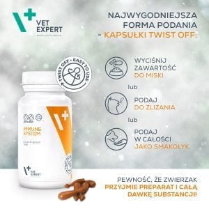 VET EXPERT Immune System 30 kapsułek odporność - obrazek 5