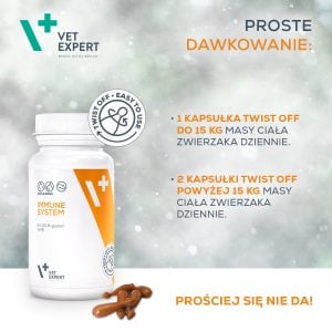 VET EXPERT Immune System 30 kapsułek odporność - obrazek 6