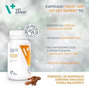 VET EXPERT Immune System 30 kapsułek odporność - obrazek 7