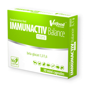 VETFOOD Immunactiv Balance mini 30 kapsułek