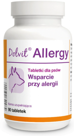 DOLFOS Dolvit Allergy 90 tabletek dla psa