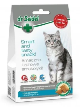 DR SEIDEL Smakołyki hipoalergiczne dla kota