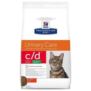 HILL'S Urinary Care c/d Stress Reduced Calorie kot 4kg
