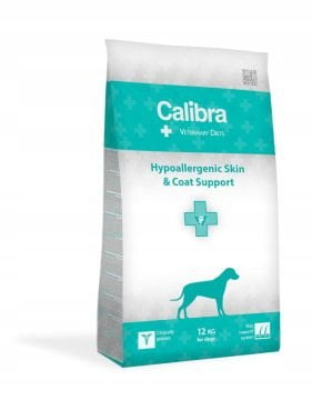 CALIBRA VD Dog Hypoallergenic Skin and Coat Support 12kg