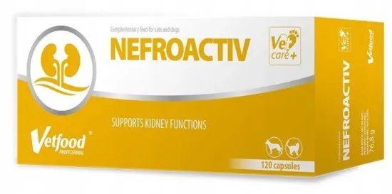 VETFOOD Nefroactiv 120 kapsułek