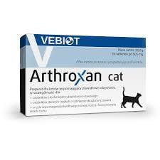 VEBIOT ARTHROXAN CAT 30 tabletek - stawy u kotów