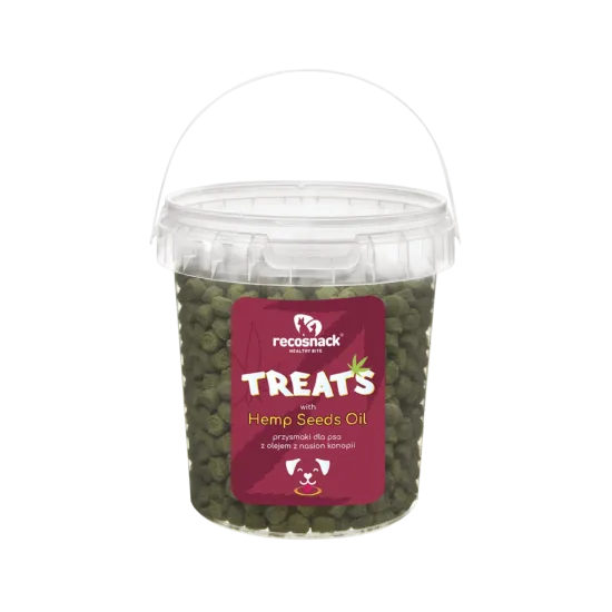 RECOSNACK Treats Hemp 500g przysmaki z konopi