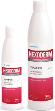 EUROWET Hexoderm 200ml szampon dermatologiczny