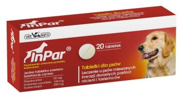 VET-AGRO InPar tabletki odrobaczające dla psa (20 tabl.)