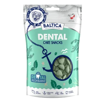 BALTICA Przysmaki dental dla psa z algą i miętą 150g