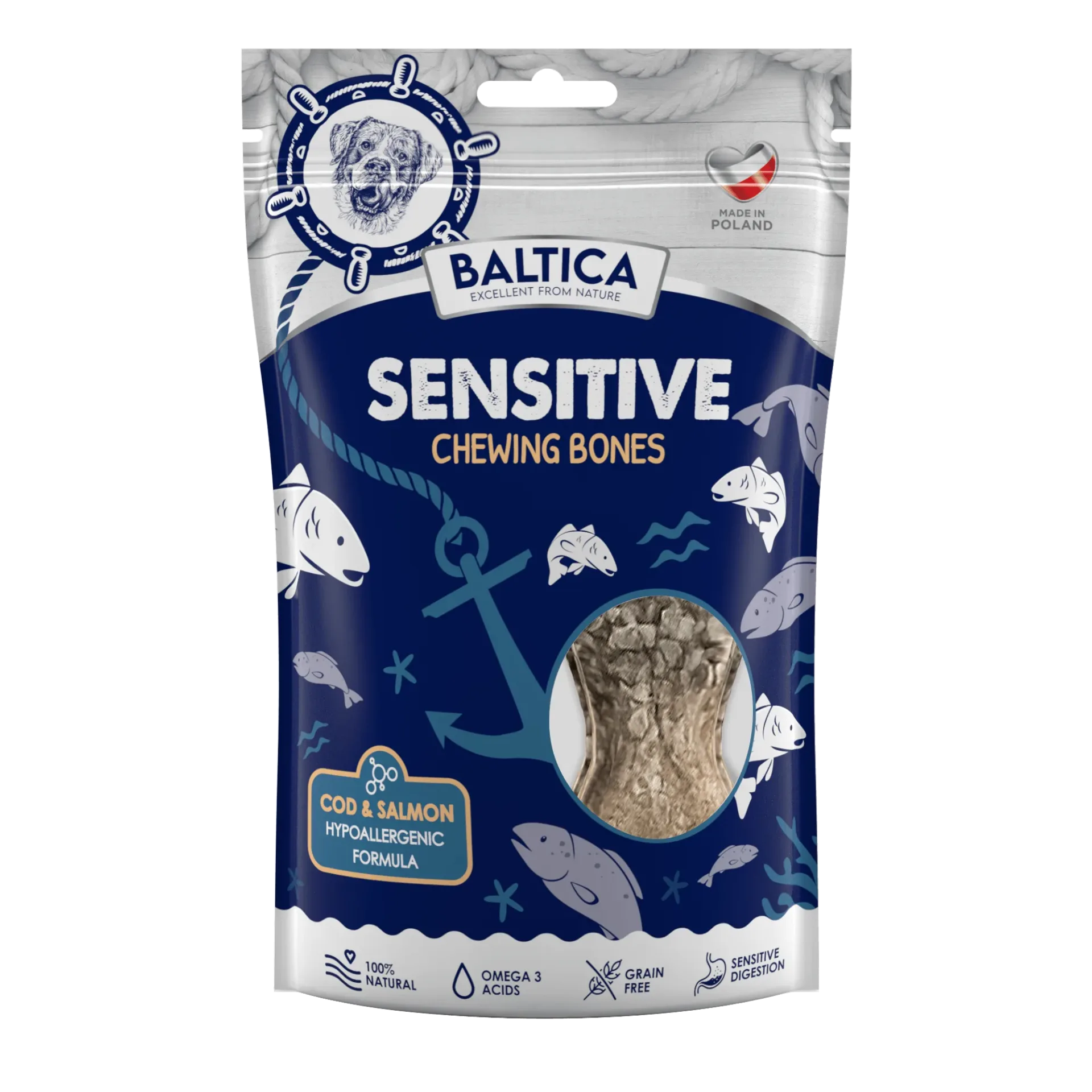 BALTICA Chews rybne gryzaki Sensitive 2 szt