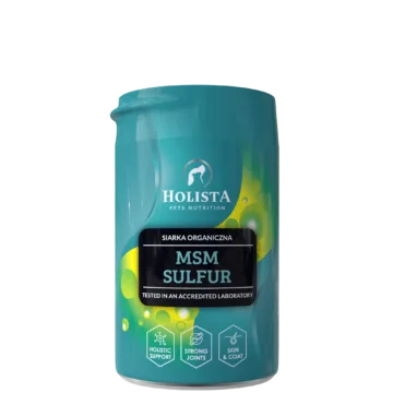 HOLISTA MSM dla psa i kota 250g siarka organiczna