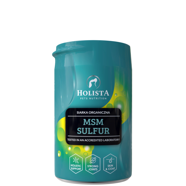 HOLISTA MSM dla psa i kota 250g siarka organiczna