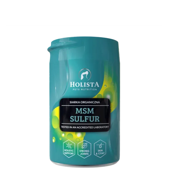 HOLISTA MSM dla psa i kota 250g siarka organiczna