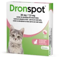 VETOQUINOL Dronspot krople dla kotów od 0,5kg do 2,5kg