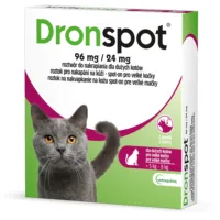 VETOQUINOL Dronspot krople dla kotów od 5kg do 8kg