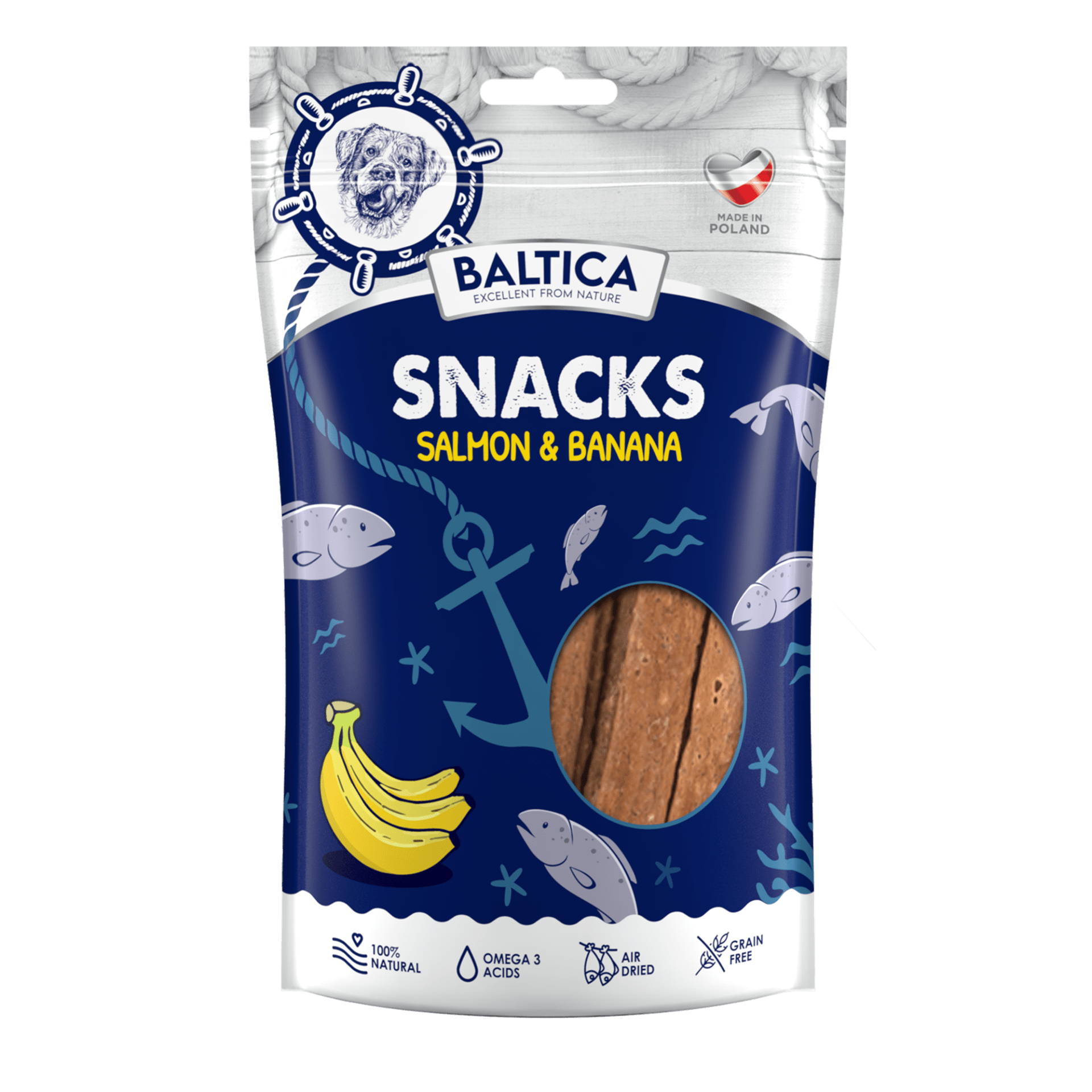 BALTICA Snacks przysmaki z łososia