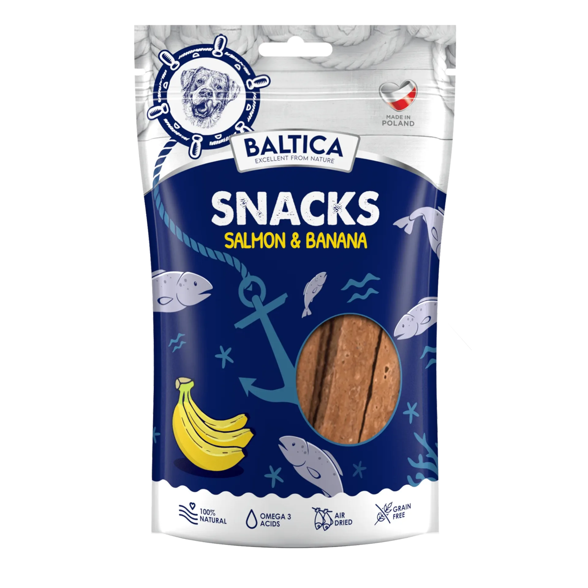 BALTICA Snacks przysmaki z łososia