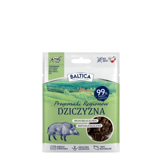 BALTICA przysmaki półmiękkie dziczyzna 30g