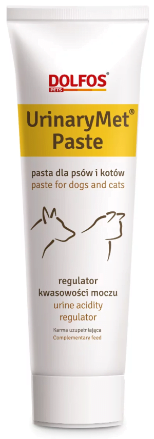DOLFOS UrinaryMet Paste 100g pasta dla psów i kotów