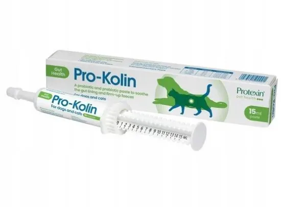 PROTEXIN Pro-Kolin 15ml pasta z probiotykiem i prebiotykiem dla psa i kota