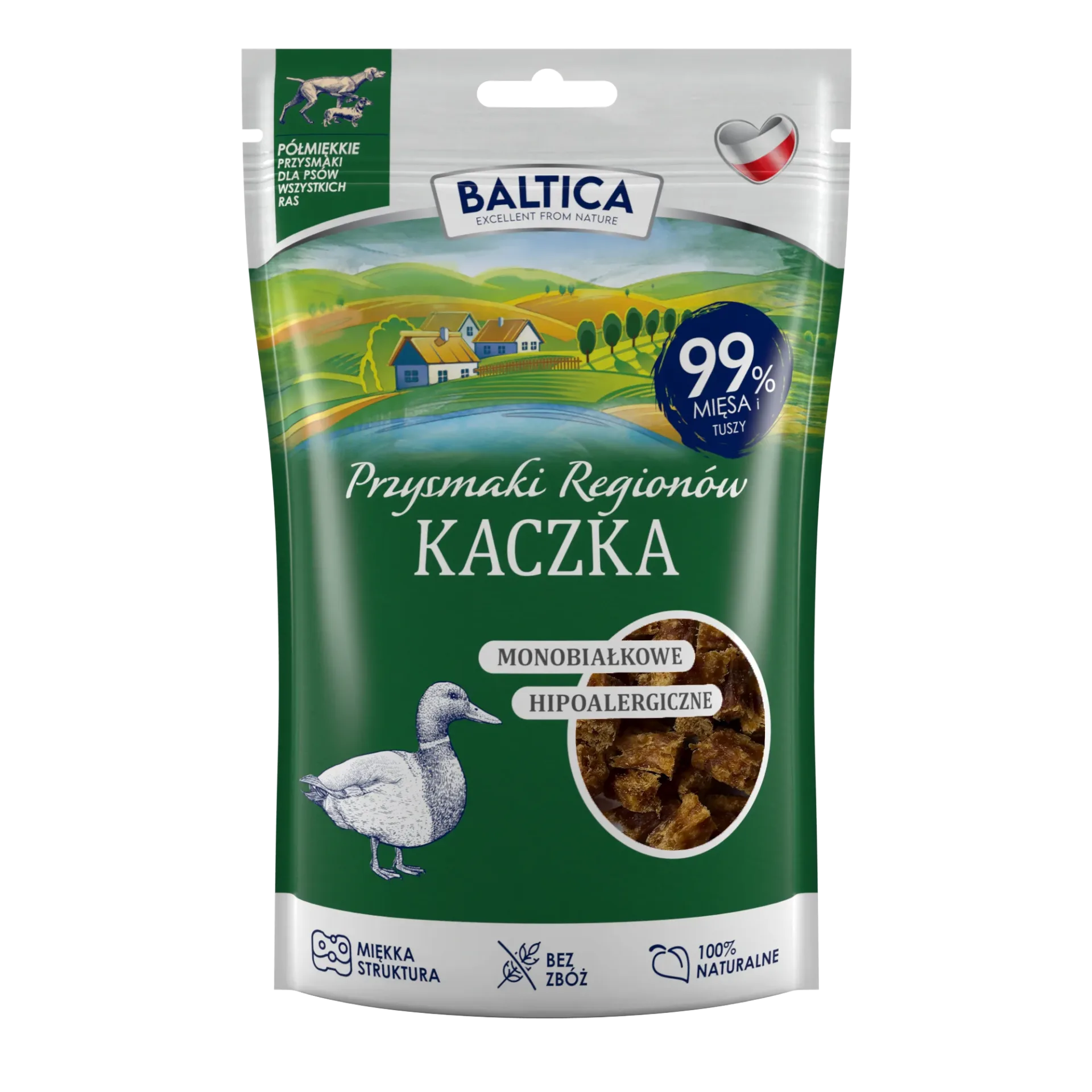 BALTICA przysmaki półmiękkie kaczka 80g