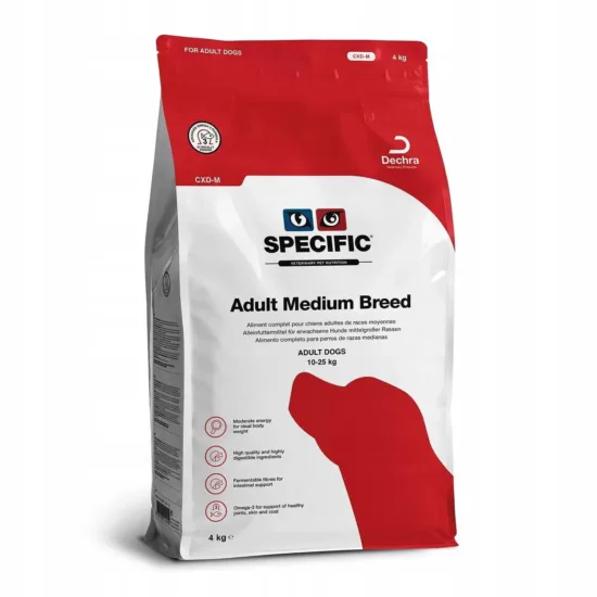 SPECIFIC CXD-M Adult medium breed 4kg karma sucha dla psów dorosłych ras średnich
