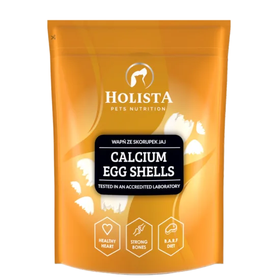 HOLISTA Wapń ze skorupek jaj 1000g dla psa i kota