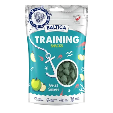 BALTICA Training snacks shrimps with apple 150g