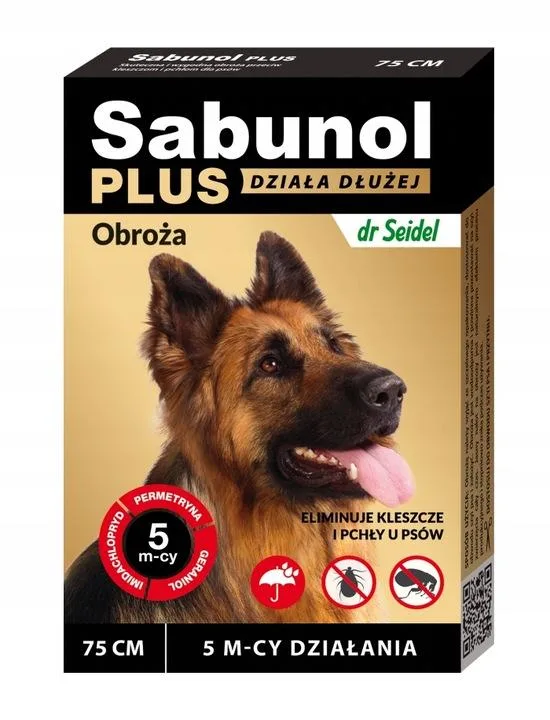 SABUNOL Plus Obroża 75cm