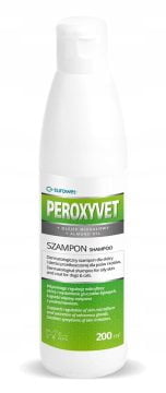 EUROWET Peroxyvet 200ml Dermatologiczny szampon