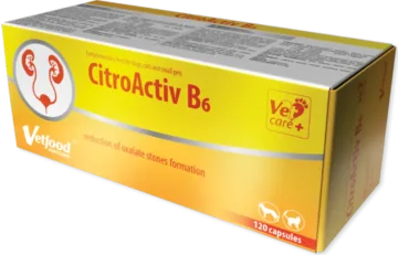 VETFOOD CitroActiv B6 uroforce 120 kapsułek